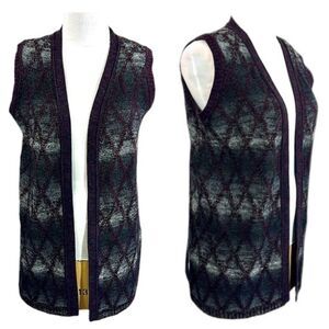 Cardigan Vest Size LP Christopher & Banks NWOT